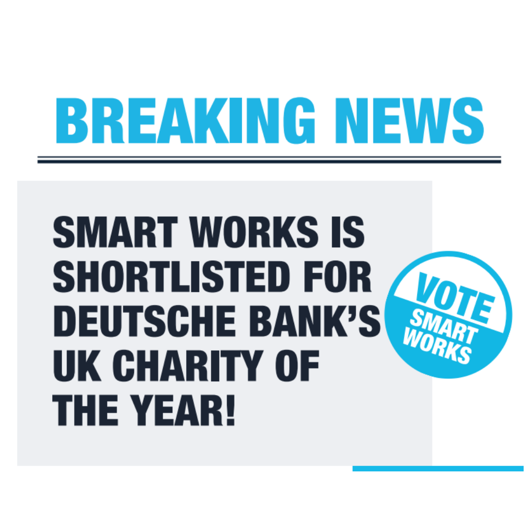 Smart Works is shortlisted for Deutsche Bank’s UK Charity of the year image