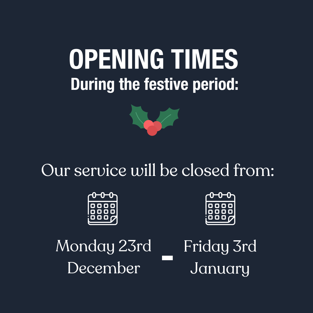 Our Christmas opening hours image